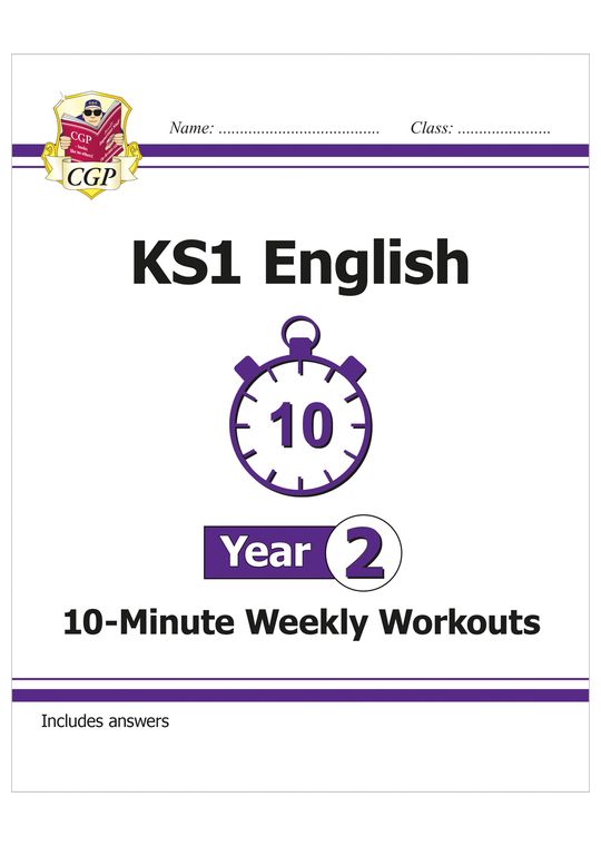 KS1 Year 2 English 10-Minute Weekly Workouts