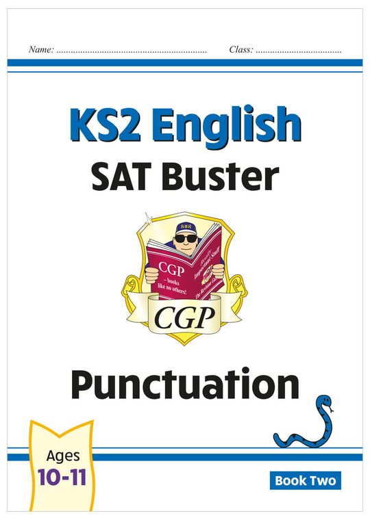 KS2 English SAT Buster: Punctuation - Book 2 (for the 2024 tests)
