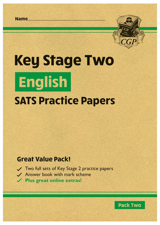 KS2 English SATS Practice Papers: Pack 2 - for the 2024 tests (with free Online Extras)