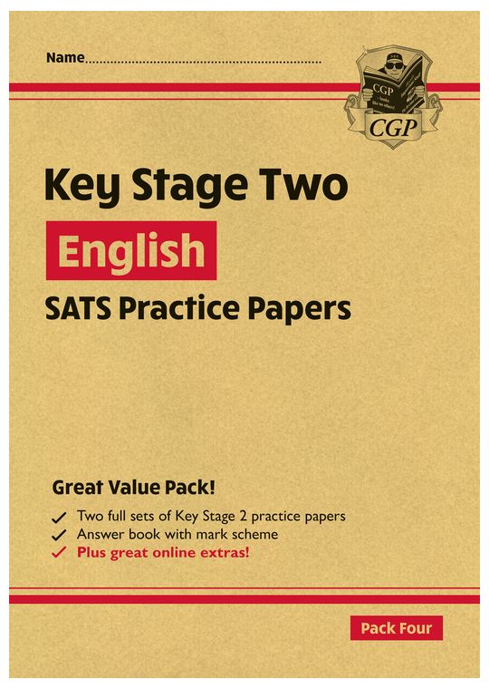 KS2 English SATS Practice Papers: Pack 4 - for the 2024 tests (with free Online Extras)