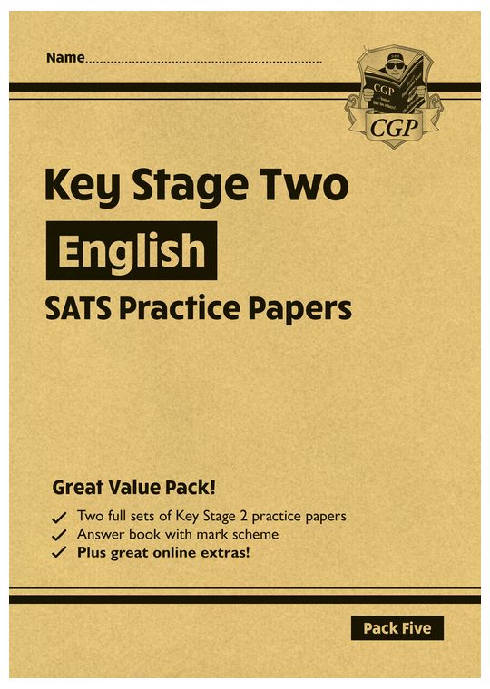 KS2 English SATS Practice Papers: Pack 5 - for the 2024 tests (with free Online Extras)