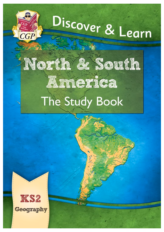 KS2 Geography North & South America Study Book (Ages 7-11)