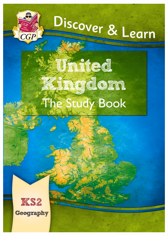 KS2 Geography United Kingdom Study Book (Ages 7-11)