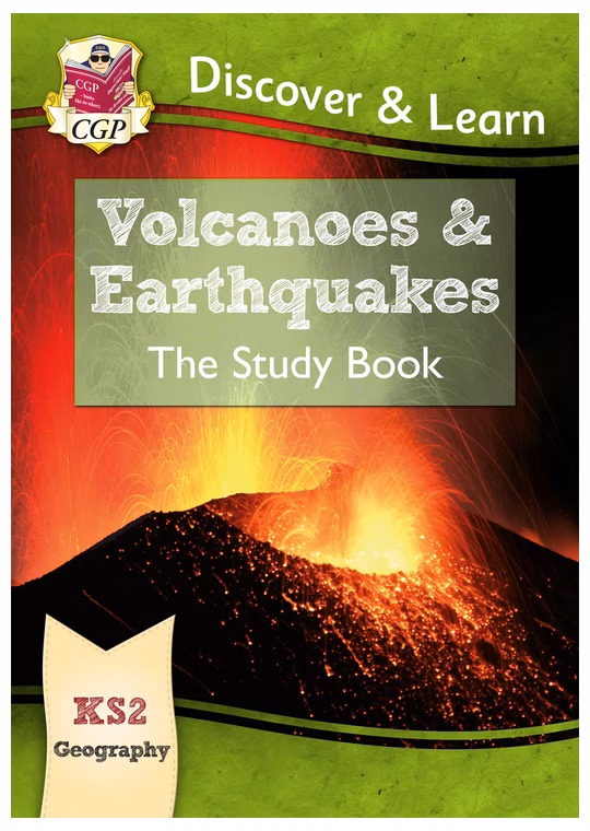 KS2 Geography Volcanoes & Earthquakes Study Book (Ages 7-11)