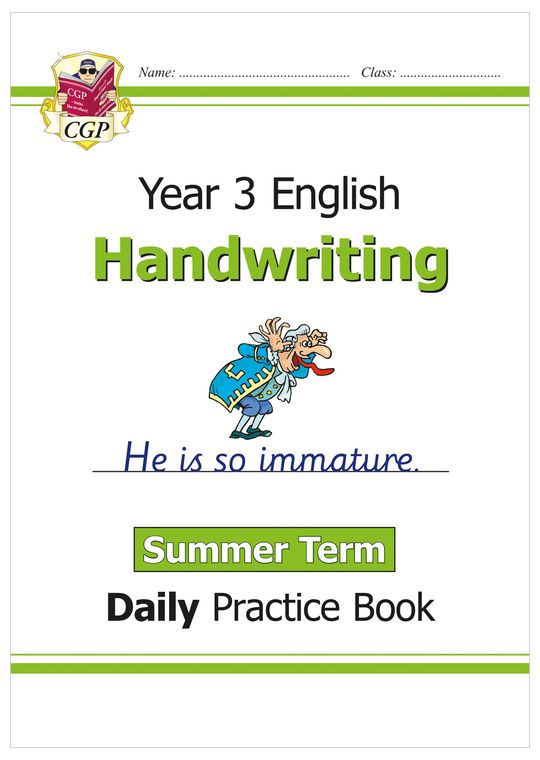 KS2 Handwriting Year 3 Daily Practice Book: Summer Term