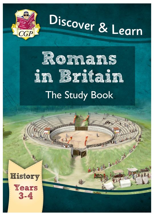 KS2 History Study Book - Romans in Britain (Ages 7-9)