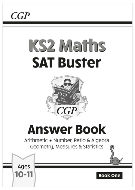 KS2 Maths SAT Buster: Answer Book 1 (for the 2024 tests)