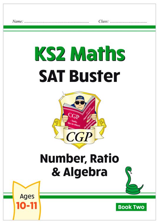 KS2 Maths SAT Buster: Number, Ratio & Algebra - Book 2 (for the 2024 tests)