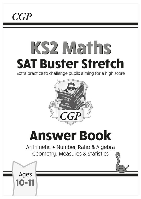 KS2 Maths SAT Buster Stretch: Answer Book (for the 2024 tests)