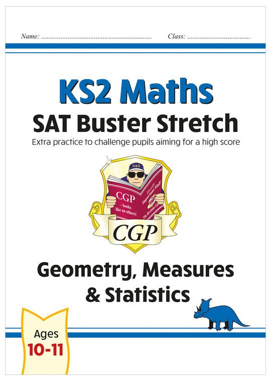 KS2 Maths SAT Buster Stretch: Geometry, Measures & Statistics (for the 2024 tests)