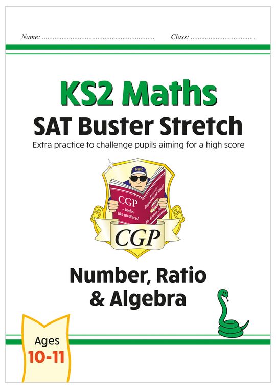 KS2 Maths SAT Buster Stretch: Number, Ratio & Algebra (for the 2024 tests)