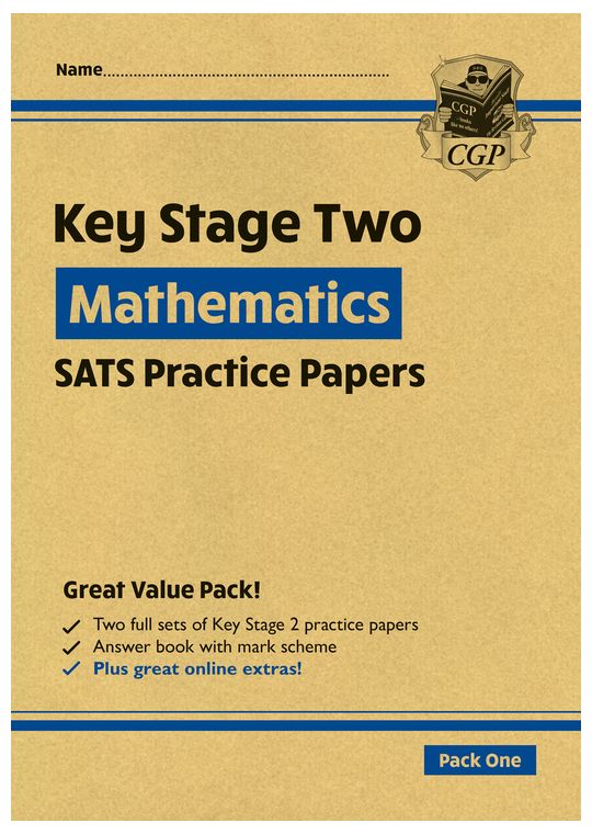 KS2 Maths SATS Practice Papers: Pack 1 - for the 2024 tests (with free Online Extras)