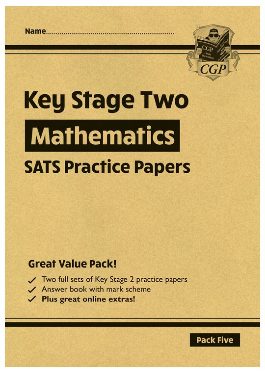 KS2 Maths SATS Practice Papers: Pack 5 - for the 2024 tests (with free Online Extras)