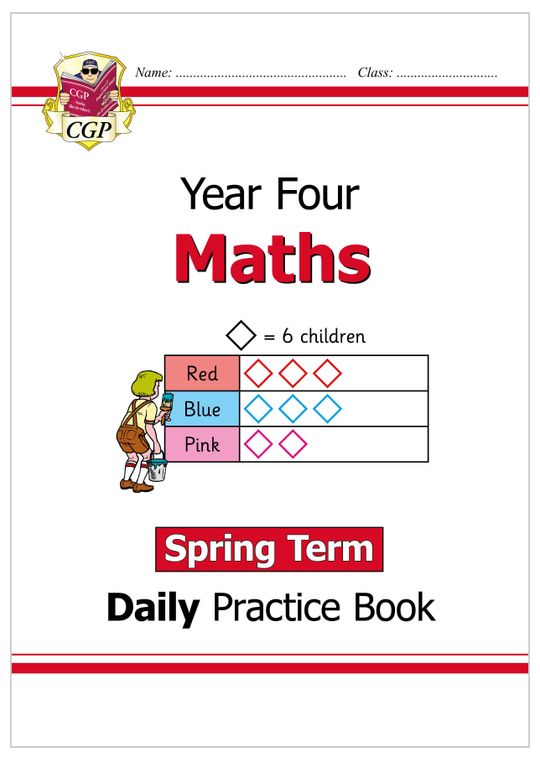 KS2 Maths Year 4 Daily Practice Book: Spring Term