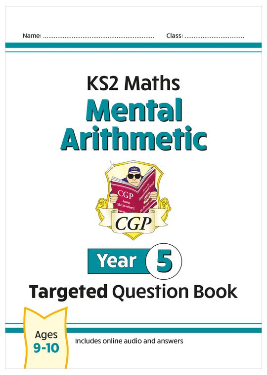 KS2 Maths Year 5 Mental Arithmetic Targeted Question Book (incl. Online Answers & Audio Tests)