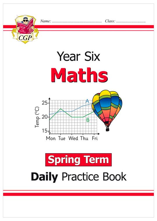 KS2 Maths Year 6 Daily Practice Book: Spring Term