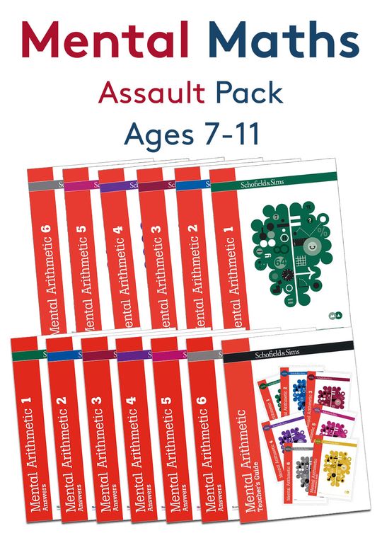 KS2 Mental Maths Assault Pack (Ages 7-11)
