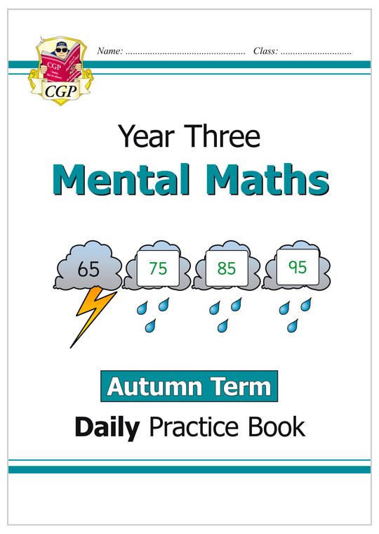 KS2 Mental Maths Year 3 Daily Practice Book: Autumn Term