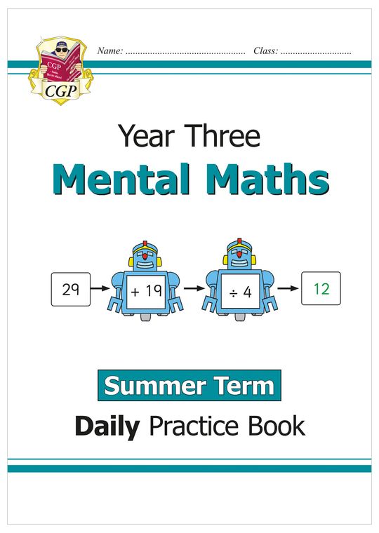 KS2 Mental Maths Year 3 Daily Practice Book: Summer Term