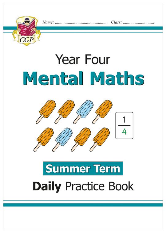 KS2 Mental Maths Year 4 Daily Practice Book: Summer Term