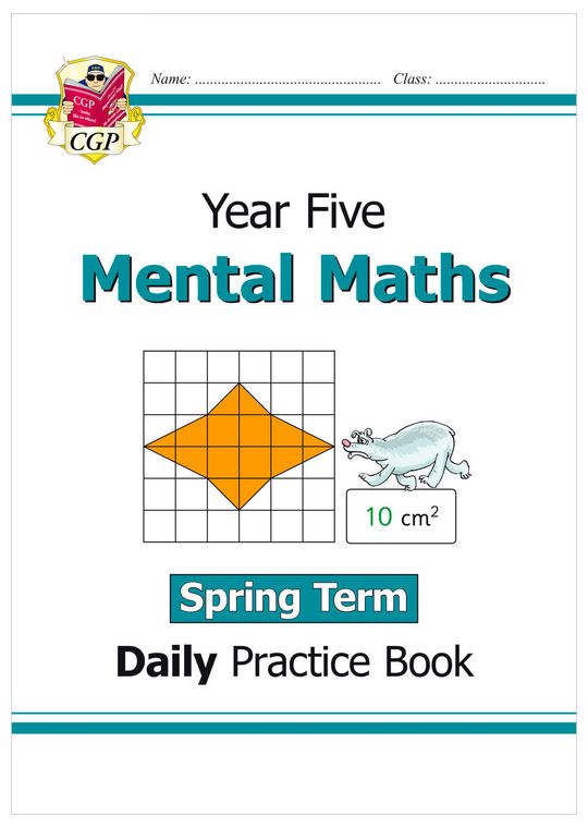 KS2 Mental Maths Year 5 Daily Practice Book: Spring Term