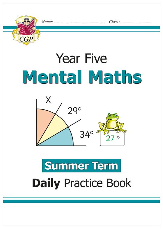KS2 Mental Maths Year 5 Daily Practice Book: Summer Term