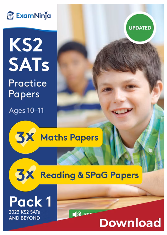 KS2 SATs Practice Papers Pack 1 (Download, School Licence)