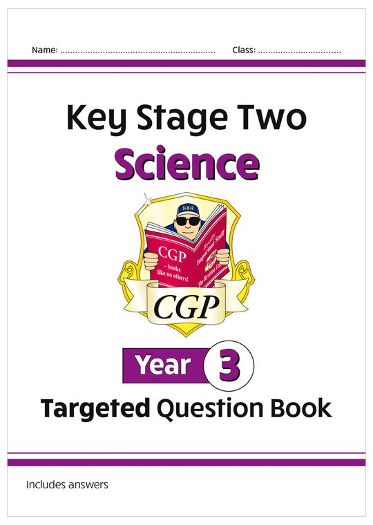 KS2 Science Year 3 Targeted Question Book (includes answers)