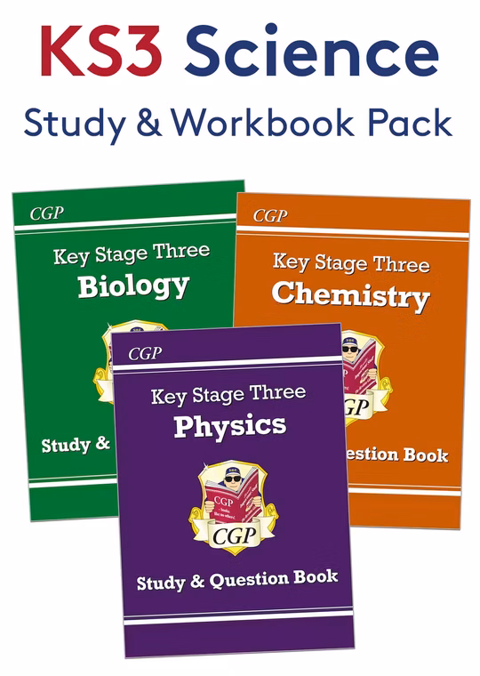 KS3 Science Study & Workbook Pack (Ages 11-14)