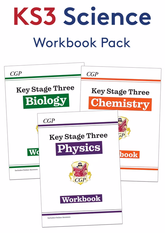 KS3 Science Workbook Pack (Ages 11-14)