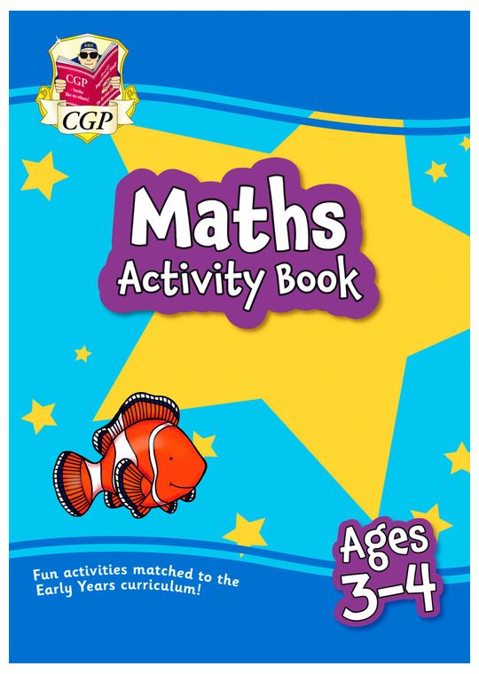 Maths Activity Book for Ages 3-4 (Preschool)