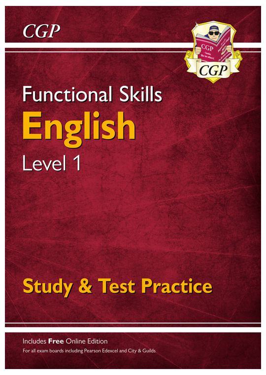 Functional Skills English Level 1 - Study & Test Practice
