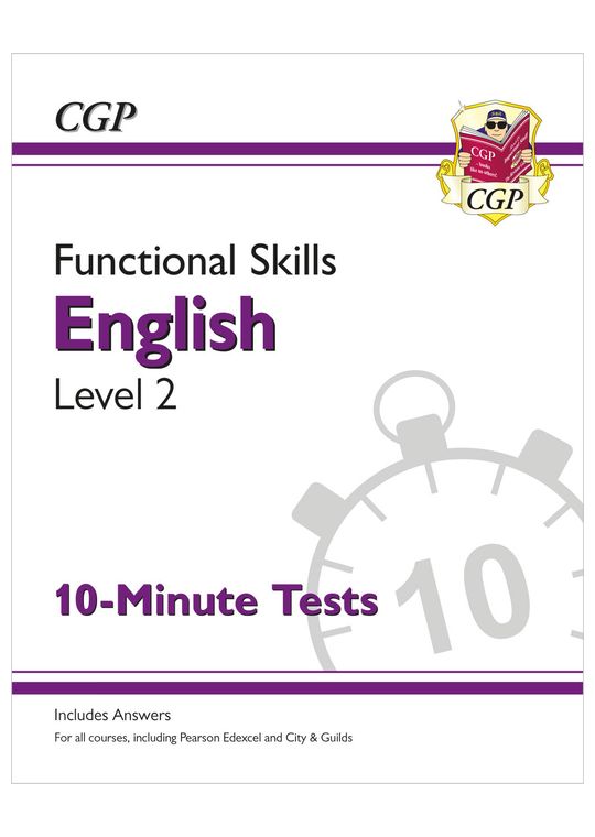 Functional Skills English Level 2 - 10 Minute Tests