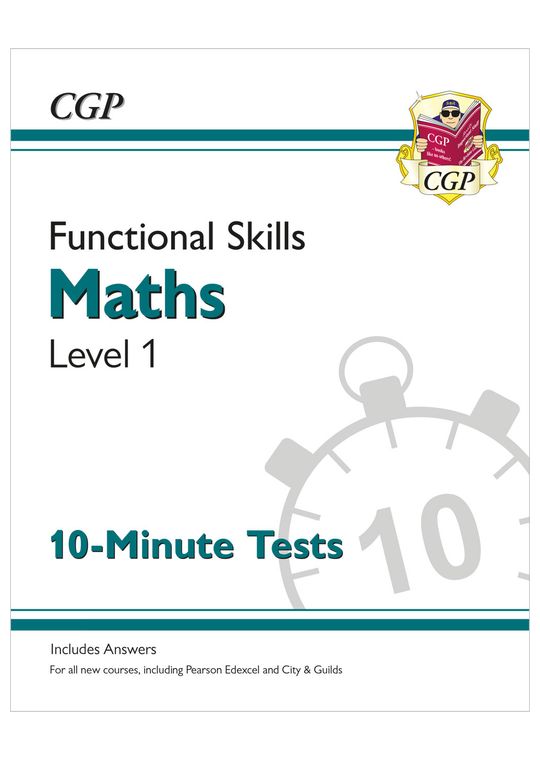 Functional Skills Maths Level 1 - 10 Minute Tests