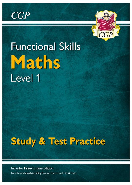 Functional Skills Maths Level 1 - Study & Test Practice