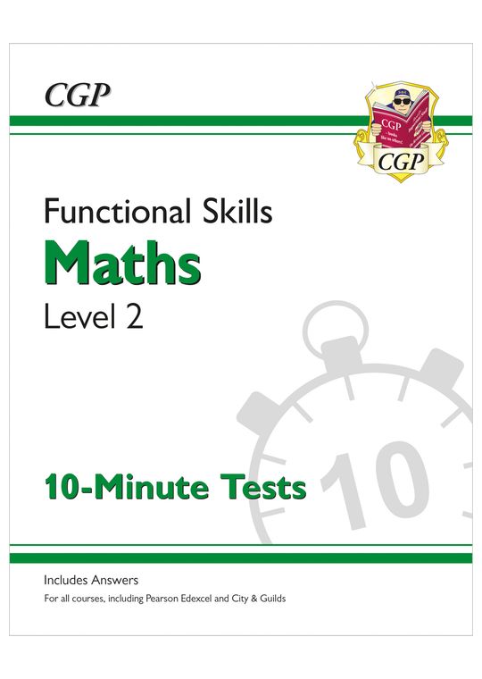 Functional Skills Maths Level 2 - 10 Minute Tests
