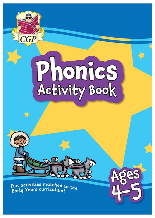 Phonics Activity Book for Ages 4-5 (Reception)