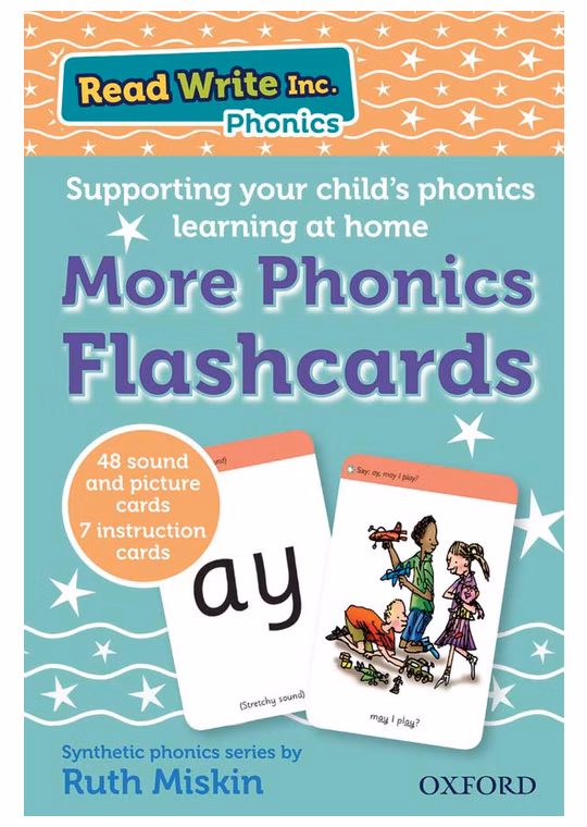 Phonics Flashcards Set 2 (Ages 4-6)