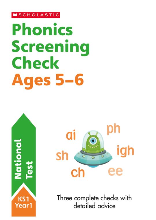 Phonics Screening Test Practice Papers (Ages 5-6)