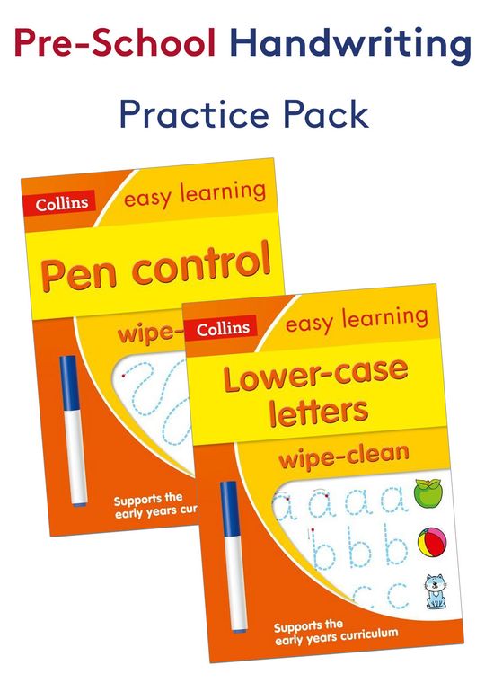 Pre-School Handwriting Practice Pack (Ages 3-4)
