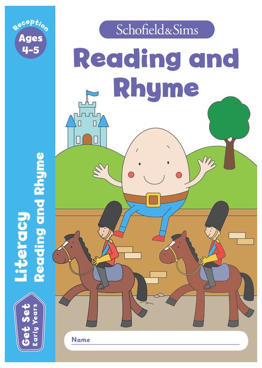 Reception English Reading & Rhymes Workbook (Ages 4-5)