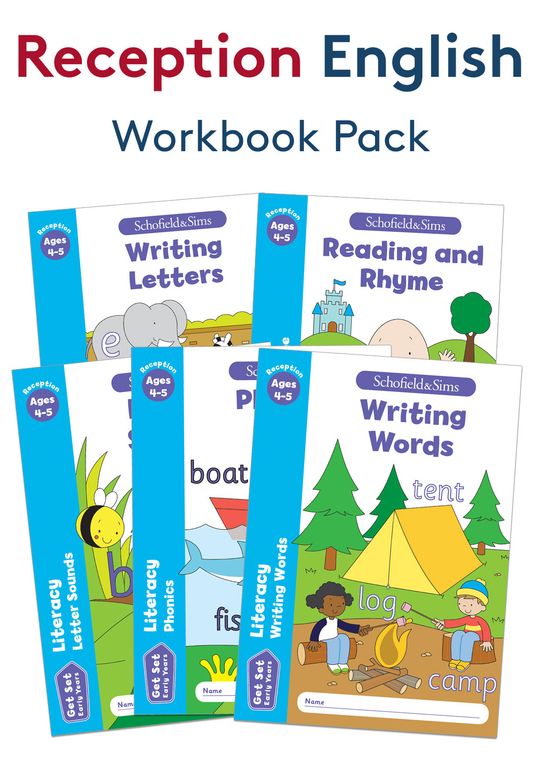 Reception English Workbook Pack (Ages 4-5)