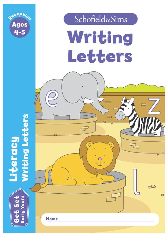 Reception English Writing Letters Workbook (Ages 4-5)