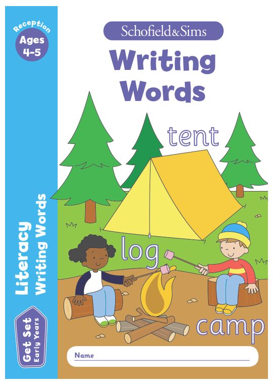 Reception English Writing Words Workbook (Ages 4-5)