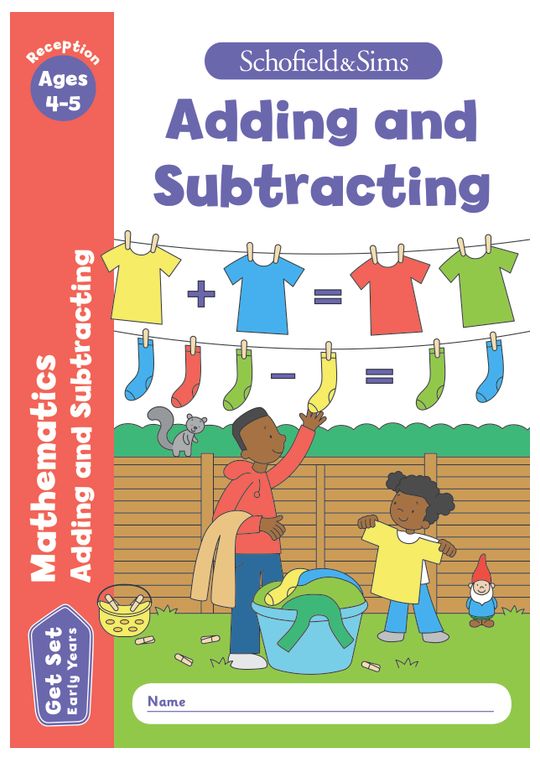 Reception Maths Adding & Subtracting Workbook (Ages 4-5)