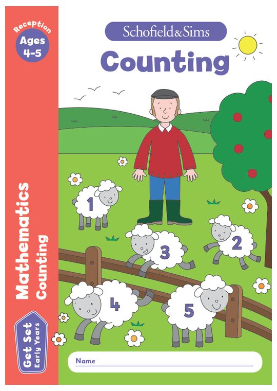 Reception Maths Counting Workbook (Ages 4-5)