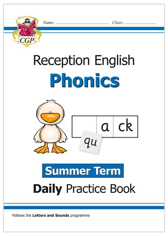Reception Phonics Daily Practice Book: Summer Term