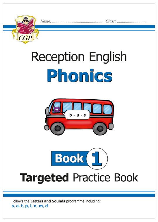 Reception Phonics Workbook Book 1 (Ages 4-5)