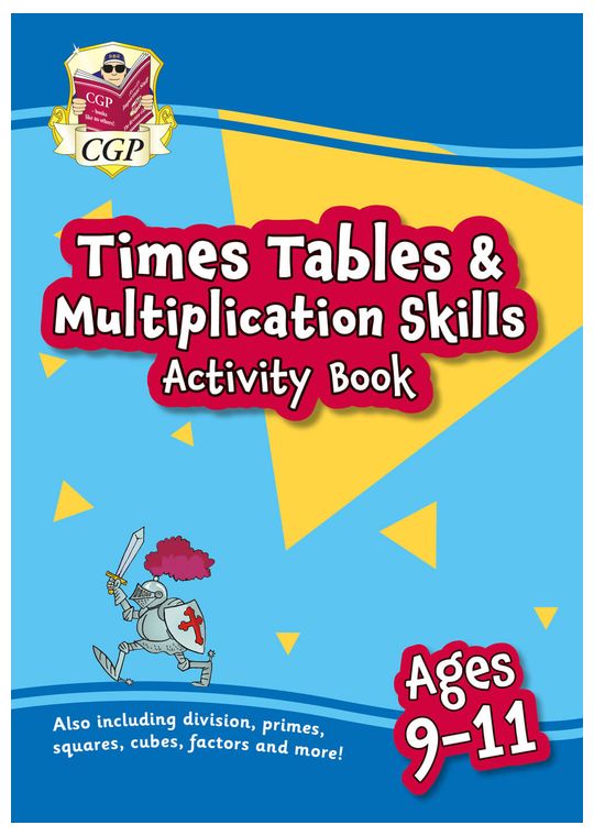 Times Tables & Multiplication Skills Activity Book for Ages 9-11