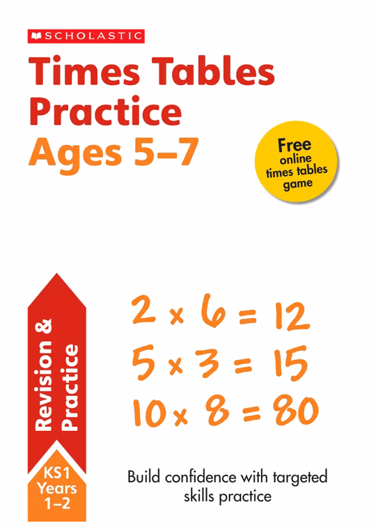 Times Tables Workbook (Ages 5-7)